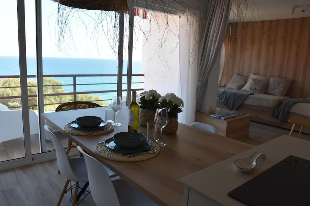 Precioso Apto Miami Primera Linia Playa Cala De Las Sirenas, Con Wifi Y Netflix, Adecuado Para Teletrabajar Miami Playa Bagian luar foto
